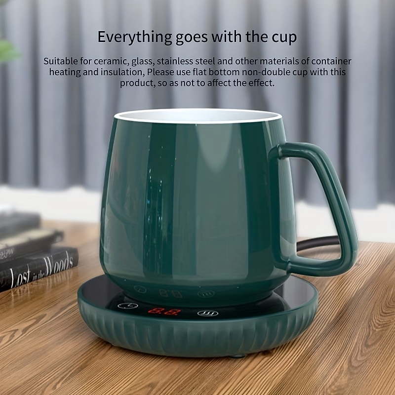 Constant Temperature Coasters Digital Display Heating Pad Heater Insulation Coffee Mats Smart Thermostatic Heat Cup Base4