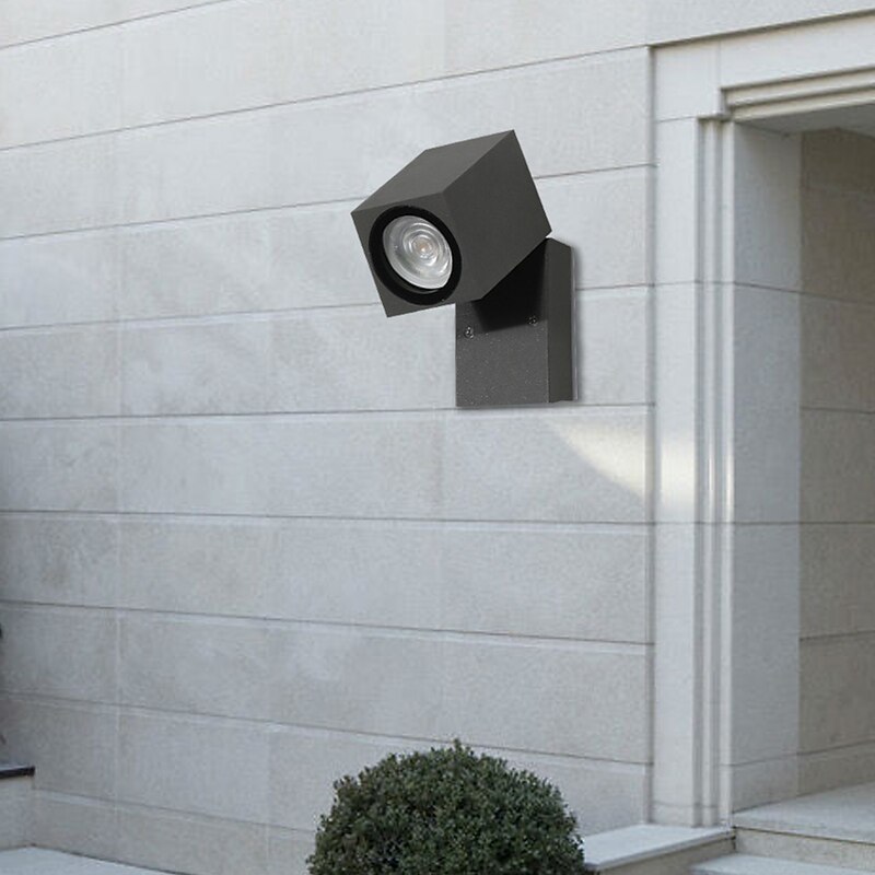 Outdoor Wall SconceMotion Sensor Adjustable Waterproof IP65 Wall Fixture Lighting Aluminum LED Exterior Sconce for Indoor Outdoor Patio Porch 110-240V3