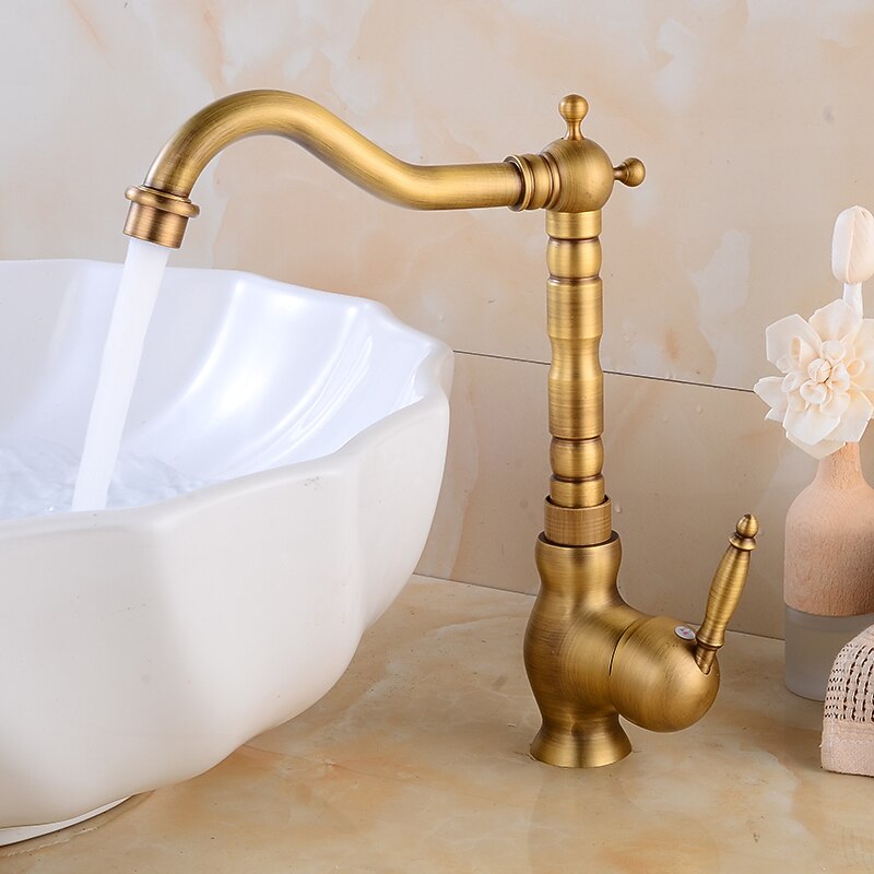 Kitchen Taps Sink Mixer Vessel Faucet, Single Handle with Cold and Hot Hose4