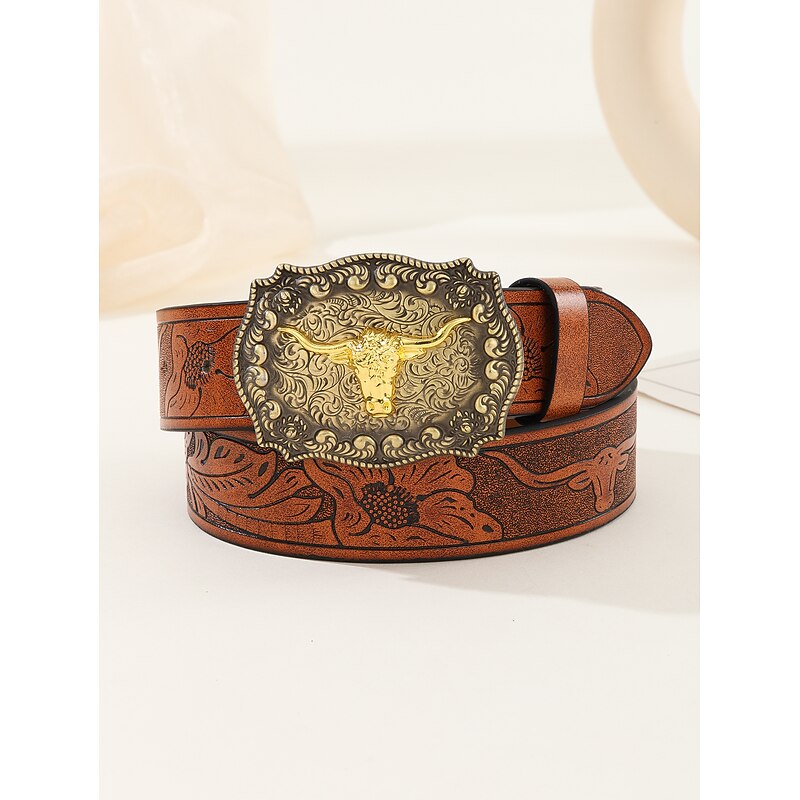 18th Century 17th Century State of Texas Waist Belt West Cowboy Ameirican Fancy Dress Men's Masquerade Performance Masquerade Adults' Belt4