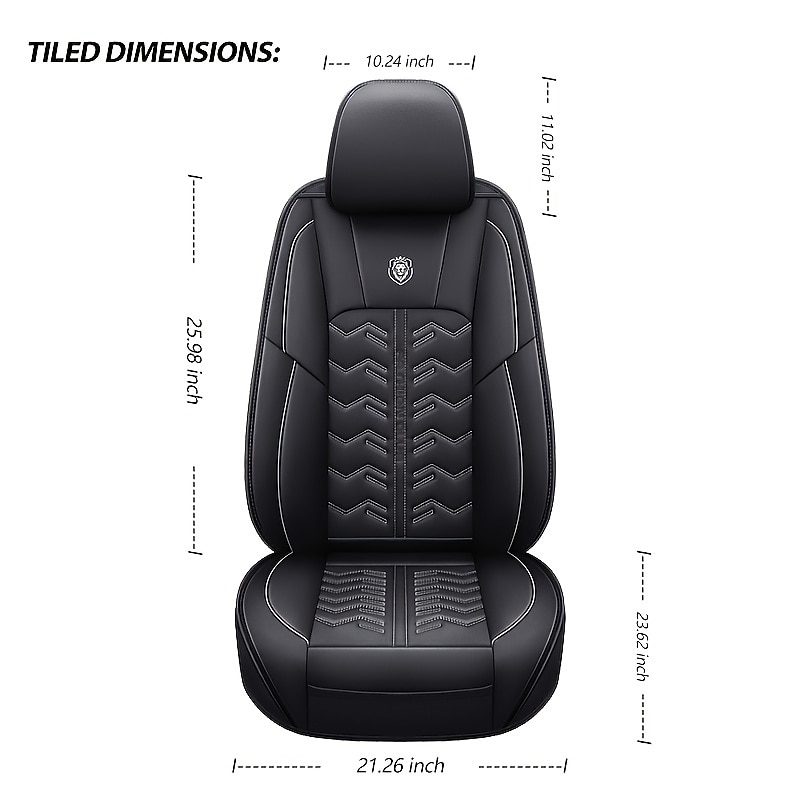 StarFire Car Cushion Four Seasons Universal Full Leather Seat Cover Sitting Cover Full Enclosure High-Grade Automobile Special Seat Cushion Seat Cover4