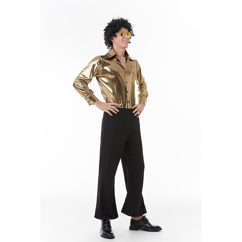 Disco Couples Carnival Costume Abba Costume Adults' Men's Women's Retro Vintage 1960s 1970s Carnival Masquerade Mardi Gras Easy Carnival Costume3