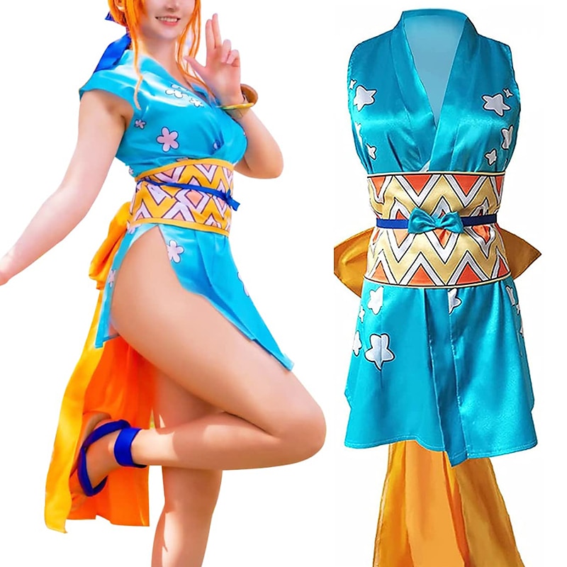 Nami Anime Cosplay Costume Cosplay Suits Costume For Women's Adults'3