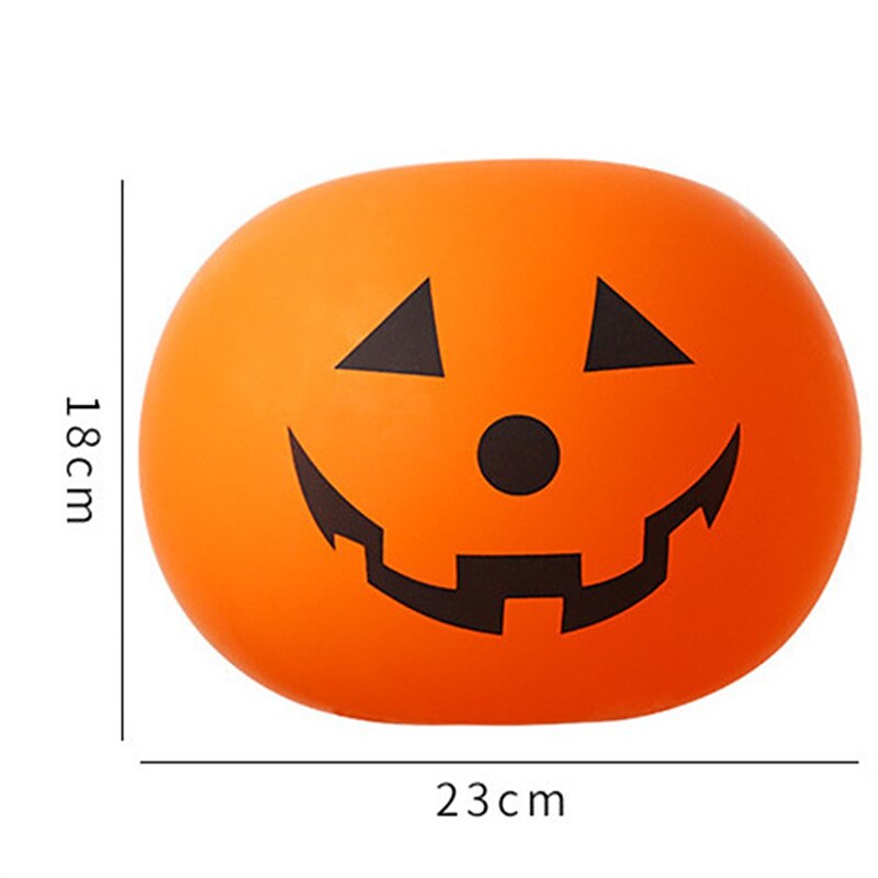 20pcs Halloween Decorations Pumpkin Balloons Decor Light with Pump Halloween Props for Outdoor Indoor Jack O Lantern LED Light Up Balloons Pumpkin Halloween Party4