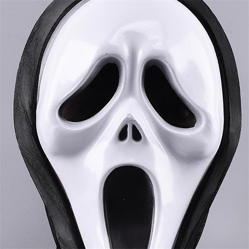 Halloween Mask Terror Death God Scream Ghost Day Makeup Ball Party Props Halloween Skeleton Decoration2