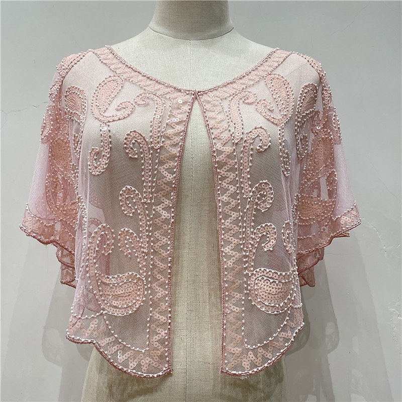 Retro Vintage Roaring 20s 1920s Cosplay Costume Outfits Flapper Headband The Great Gatsby Wedding Guest Sequins Tassel Fringe Fancy Dress Women's Christmas Halloween Carnival Halloween Party4