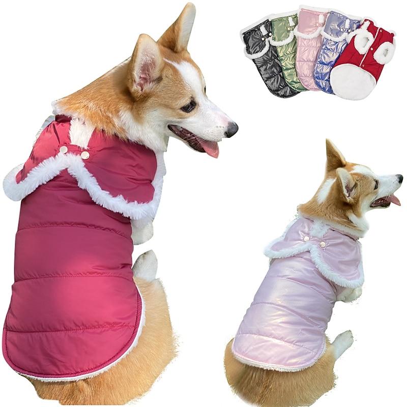 Dog Cat Coat Jacket Vest Fashion Cute Winter Breathable Soft Washable Comfortable Outdoor Casual Daily Dog Clothing for Bichon Frise Pomeranian Baby Pet Papillon Small4
