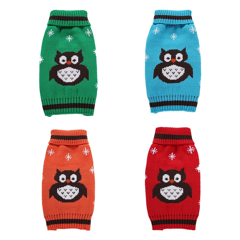 Dog Cat Sweater Jumper Fashion Party Winter Warm Breathable Soft Washable Comfortable Outdoor Halloween Casual Daily Dog Clothing for Bichon Frise Pomeranian Baby Pet Papillon Small4