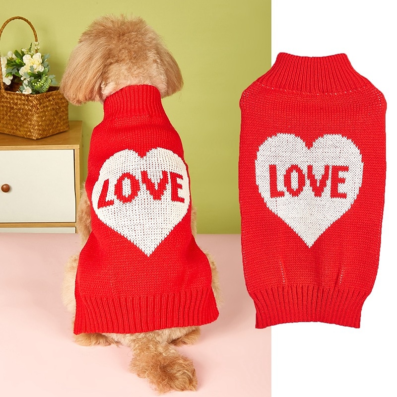 Dog Cat Sweater Jumper Fashion Cool Winter Breathable Soft Washable Comfortable Halloween Outdoor Casual Daily Dog Clothing for Bichon Frise Pomeranian Baby Pet Papillon Small2