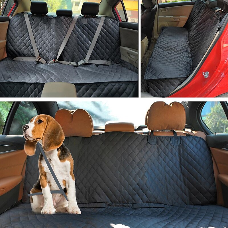 StarFire Dog Car Seat Cover, Pet Travel Carrier Mattress, Waterproof Protector, Middle Seat Armrest, For Dogs2