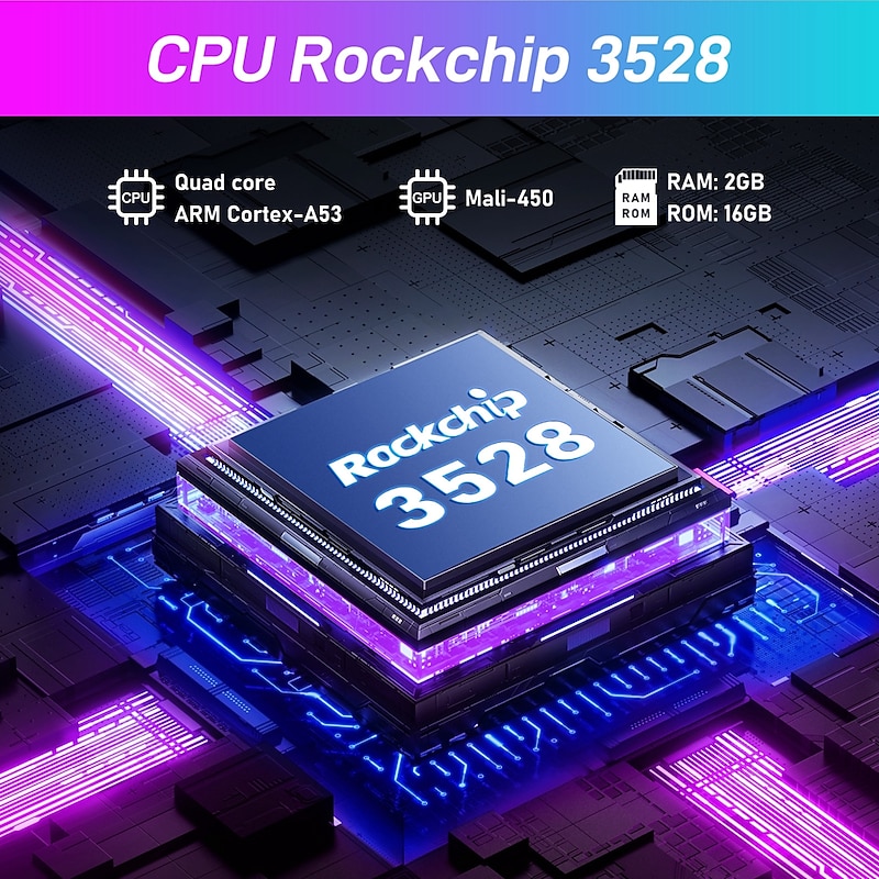 TV Smart Stick Android 13.0 Smart TV Box WiFi6 4K*2K H.265 HEVC RK3528 Set Top Box Media Player PK D6 G7 STICK3