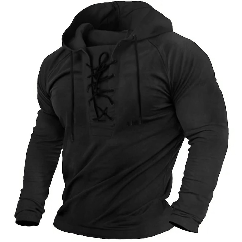Men's Hoodie Tactical Hoodie Tactical Black Army Green Navy Blue Brown Hooded Plain Sports & Outdoor Daily Holiday Streetwear Cool Casual Spring &  Fall Clothing Apparel Hoodies Sweatshirts  Long3