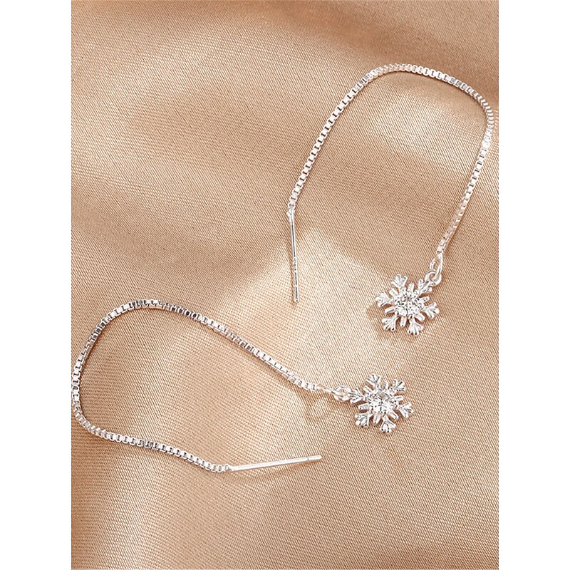 Women's Earrings Fashion Outdoor Snowflake Earring3