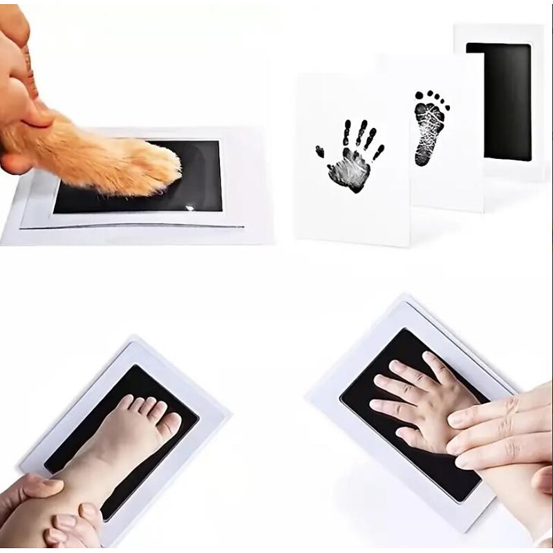 Create Lasting Memories with this DIY Hand and Footprint Kit - Perfect Shower Gift!2