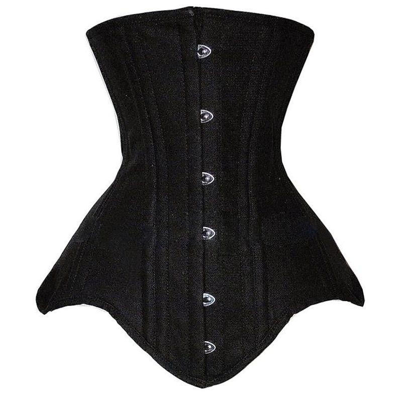 Retro Vintage Cosplay Costume Masquerade Overbust Corset Cosplay Buckle Solid Colored Fancy Dress Women's Fantasy Steampunk Halloween Masquerade Performance Halloween Party / Evening Adults' Corset