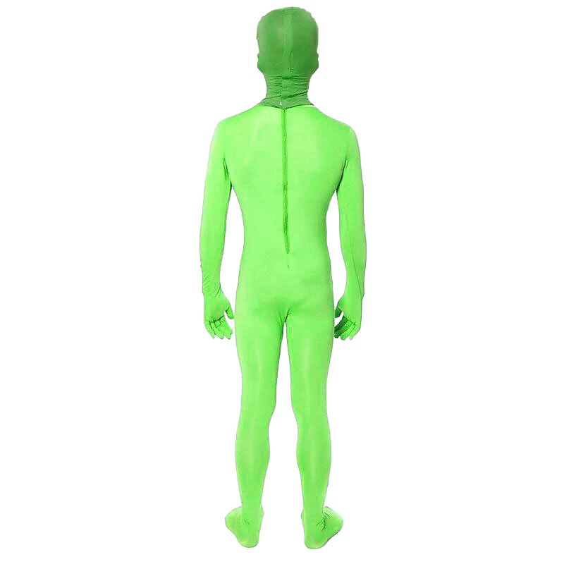 Alien Halloween Zentai Suits Bodysuit Carnival Costume Full Body Suit Cosplay Kid's Adults' Unisex Halloween Carnival Mardi Gras Party Easy Halloween Costumes Dress Up4