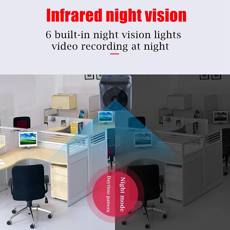 New mini 1080P HD night vision security video motion detection surveillance camera2