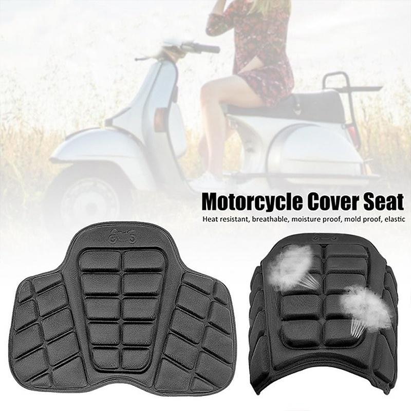 New Universal Motorcycle Seat Protect Cushion Breathable Motorcycle Seat Cover Seat Cushion 3D Shock Absorption Accessories2
