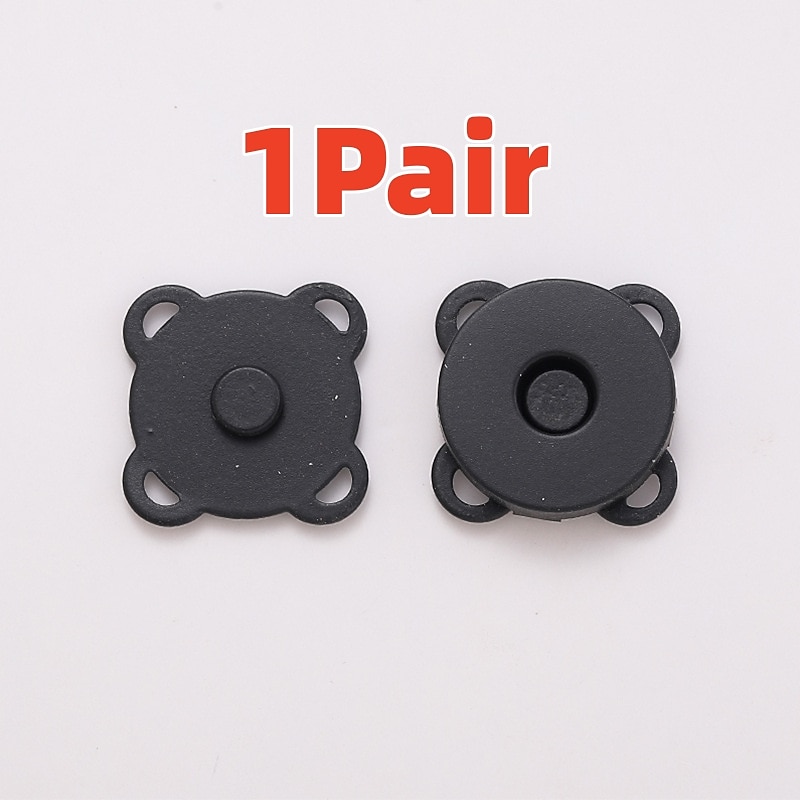 5Pairs 14MM Colorful Plum Magnet Buckles Dark Sewing Supplies Automatic Magnetic Snaps Invisible Clothes Bag Buckles DIY Craft4