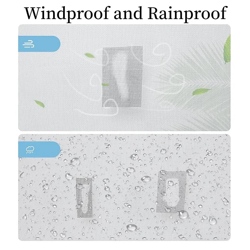 Screen Repair Tape Window Door Waterproof Patch Self-adhesive Super Fix Anti-Insect Mosquito Net Mesh Broken Holes4