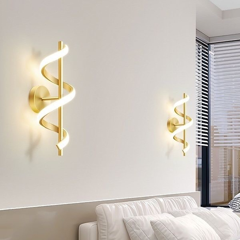 Lightinthebox Modern Wall Lamp Fixture Aluminum Living Room Bedroom Home Decoration Acrylic Bedside Wall Sconce Light Luminaire Led Lighting 110-240V2