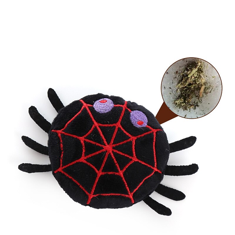 4 Pcs Halloween Pumpkin Shaped Cat Toys Cat Mint Teasing Cat Teeth Grinding Bite Resistant Pet Products Holiday Cat Toys3