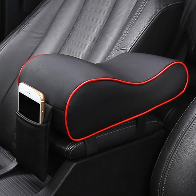 Memory Foam Car Armrest Box Pad - Comfortable Central Console Cushion for Vehicles