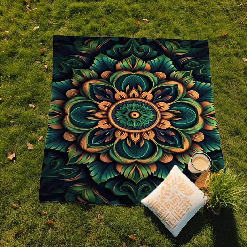 3D Mandala Bohemian Hanging Tapestry Wall Art Large Tapestry Mural Decor Photograph Backdrop Blanket Curtain Home Bedroom Living Room Decoration 26