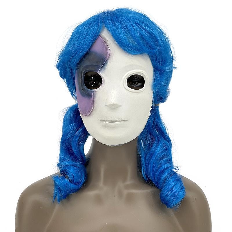 Sally Halloween Mask Halloween Props Sally Face Funny Scary Costume Adults' Men's Women's Halloween Carnival Mardi Gras Easy Halloween Costumes Dress Up2