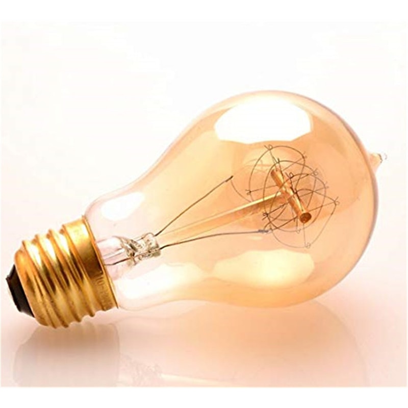 6PCS 1PC Dimmable Edison Bulb E27 220V 40W A19 Retro Ampoule Vintage Incandescent Bulb edison Lamp Filament Light Bulb Decor4
