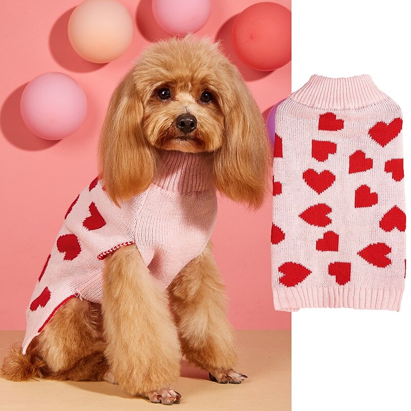 Dog Cat Sweater Jumper Fashion Cool Winter Breathable Soft Washable Comfortable Halloween Outdoor Casual Daily Dog Clothing for Bichon Frise Pomeranian Baby Pet Papillon Small4
