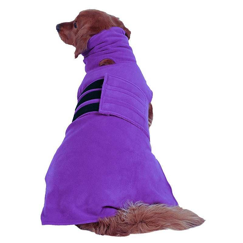 Dog Cat Bath Towel Dog Dry Robe Fashion Cute Winter Warm Breathable Soft Washable Comfortable Outdoor Casual Daily Dog Clothing for Golden Retriever Corgi Bichon Frise Papillon Small4