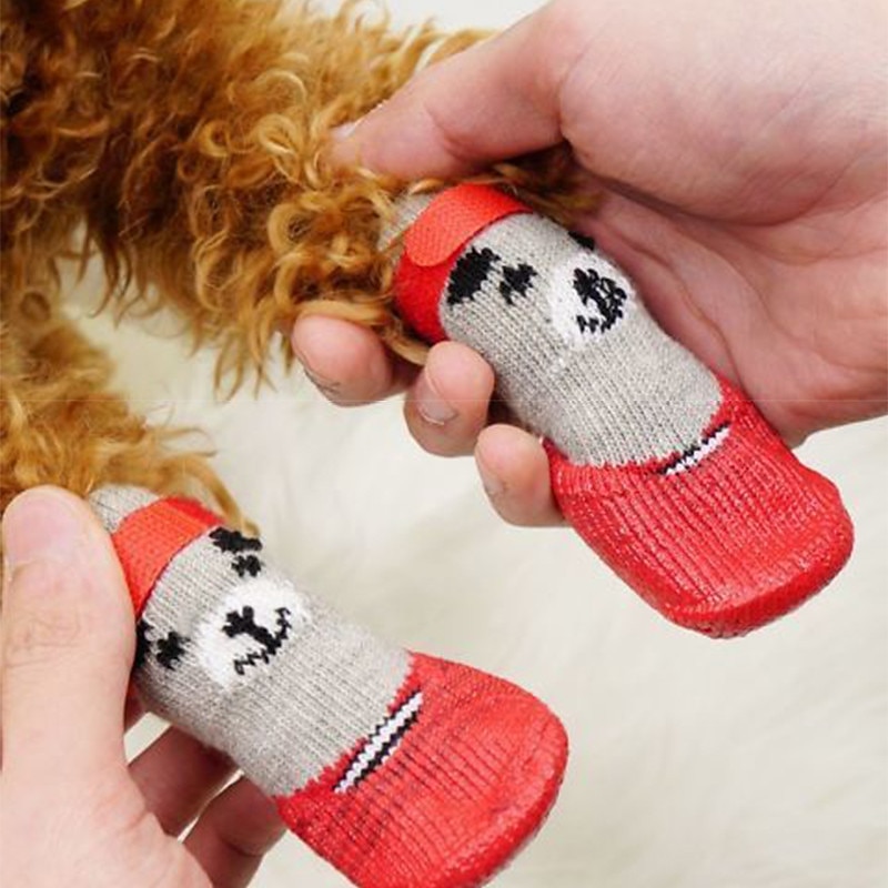 Dog Cat Socks Sports Minimalist Casual Daily Winter Waterproof Warm Washable Comfortable Outdoor Traveling Casual Daily Walking Dog Clothing for Husky Labrador Golden Retriever Corgi Bichon Frise2