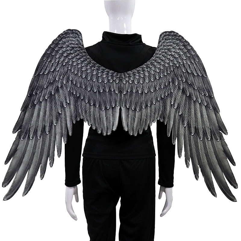 Angel / Devil Halloween Wings Party Costume Masquerade Walpurgis Night Cosplay Adults' Men's Women's Masquerade Mardi Gras Party Halloween Masquerade Easy Halloween Costumes Dress Up