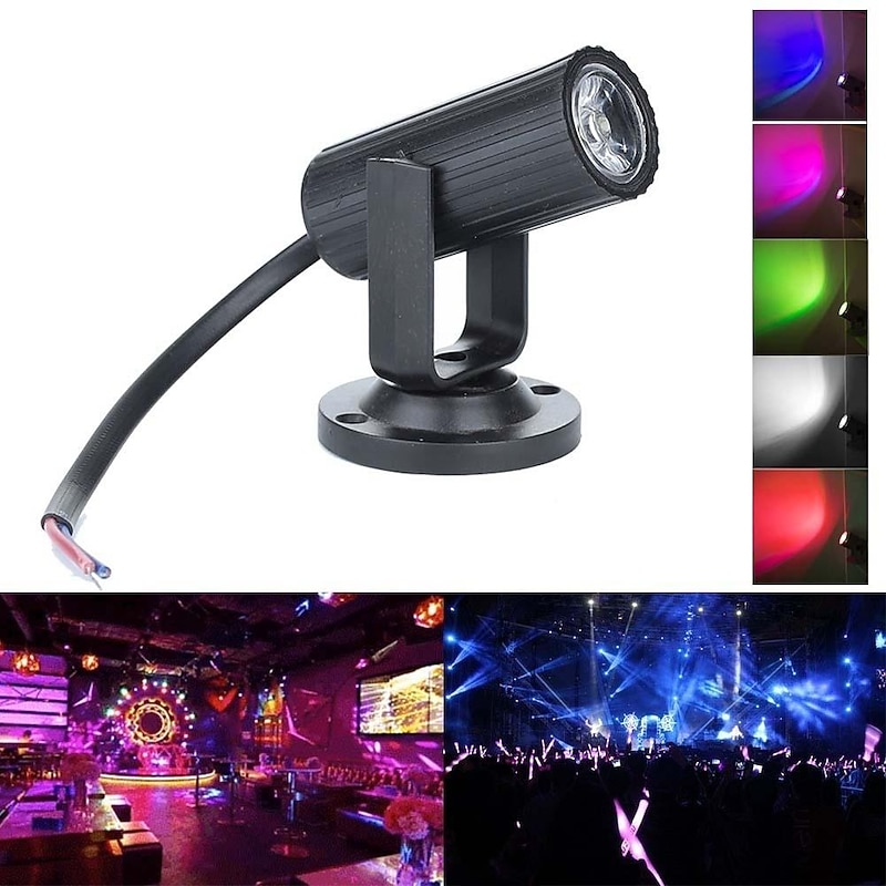 Mini Beam Light Laser Projector LED Spotlight Stage Effect Light KTV Bar Disco Light-6Colors2