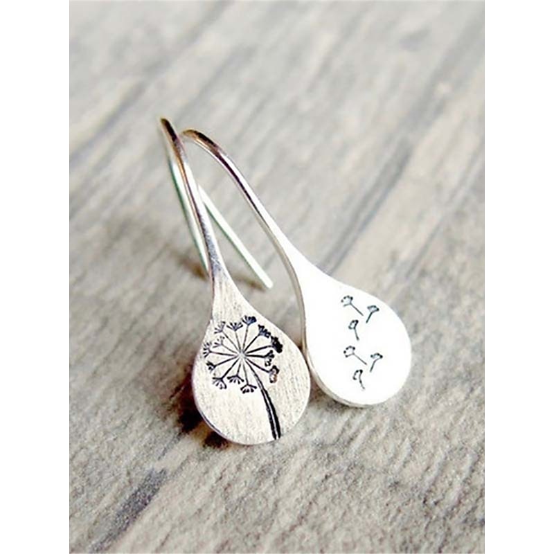 Women's Earrings Fashion Outdoor Dandelion Earring2