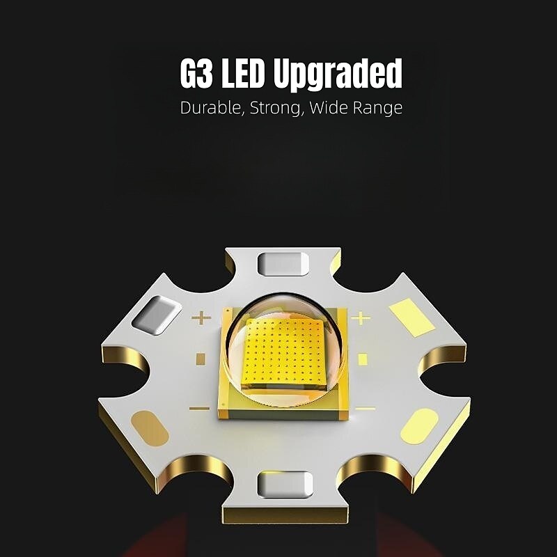 Multifunctional Rechargeable Flashlight Bright LED 500M Long-range Mini Portable Durable Glare Flashlight4