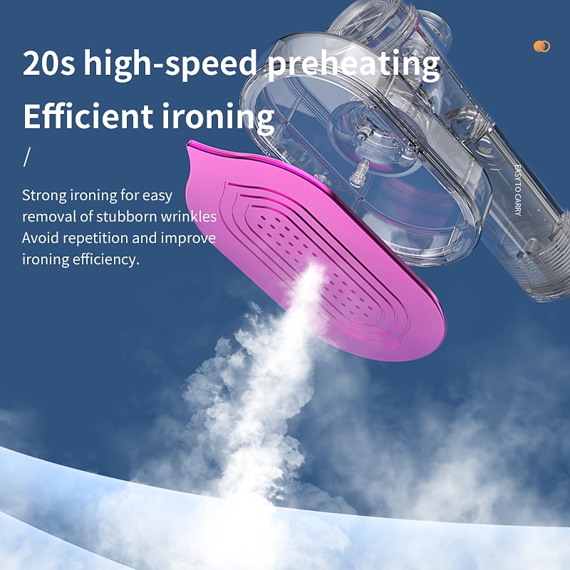 New Handheld Ironing Machine Portable Household Small Mini Steam Iron European and American Standard Hanging Ironin2