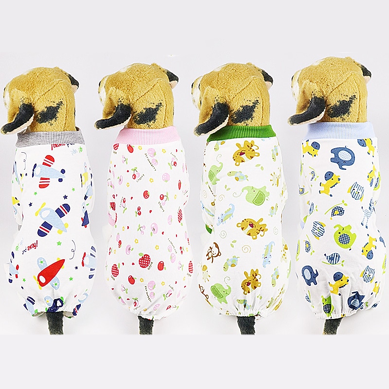 Dog Cat Pajamas Casual Sweet Winter Waterproof Breathable Soft Washable Comfortable Casual Daily Dog Clothing for Bichon Frise Pomeranian Baby Pet Papillon Small