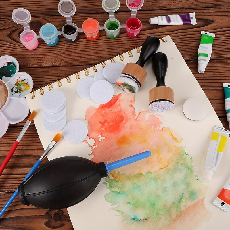 1pc Zoylofg Ink Air Blower Powerful Blowing Tool for Dispersing Inks Dust Removal Ash Removal and More!4