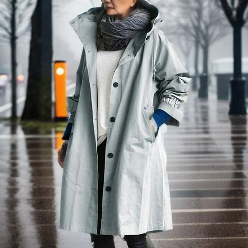 Women's Hiking Jacket Hiking Windbreaker Winter Outdoor Windproof Quick Dry Lightweight Water Repellent Outerwear Coat Top Climbing Camping / Hiking / Caving Traveling Lake blue Black Pink Army Green4