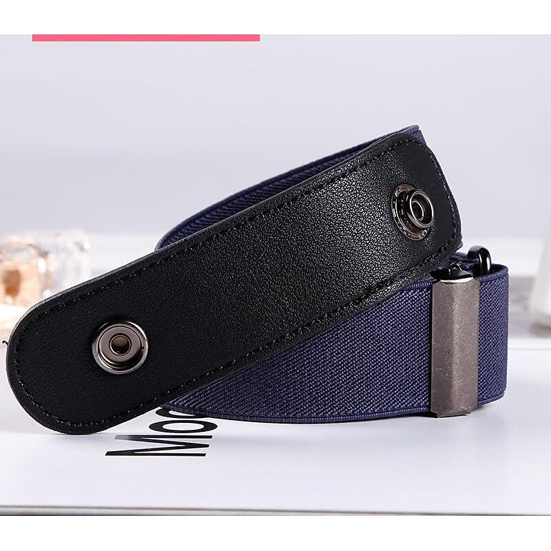 lazy belt unisex all-match elastic jeans seamless invisible belt
