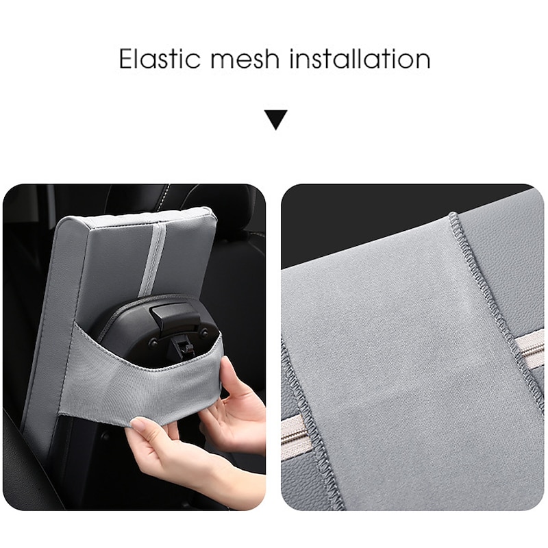 StarFire Car Memory Cotton Armrest Box Booster Pad Protective Cover Universal Car Arm Pad Hand Rest Booster Pad4