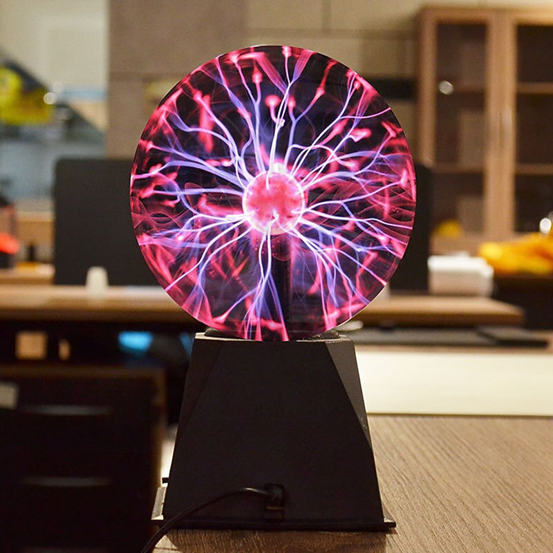 1pc USB Static Electricity Plasma BallElectrostatic Touch Magic Ball Lightning Ball Lamp Crafts Gift Lamp Ion LED Lamp2
