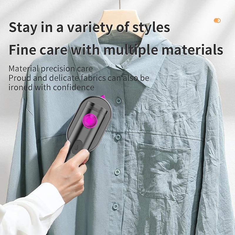 New Handheld Ironing Machine Portable Household Small Mini Steam Iron European and American Standard Hanging Ironin4