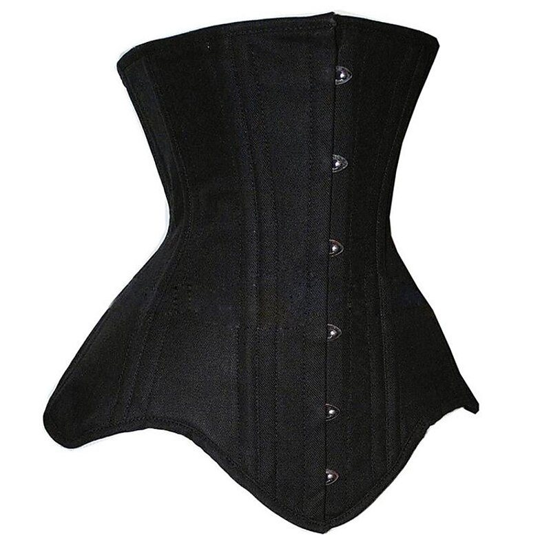 Retro Vintage Cosplay Costume Masquerade Overbust Corset Cosplay Buckle Solid Colored Fancy Dress Women's Fantasy Steampunk Halloween Masquerade Performance Halloween Party / Evening Adults' Corset2