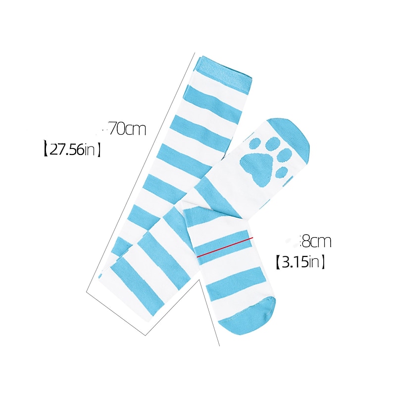 Women's Stockings Leg Warmers Boot Cuffs Party Home Daily Retro Acrylic Fibers Cosplay Sexy Warm Leg Shaping Casual / Daily 1 Pair2