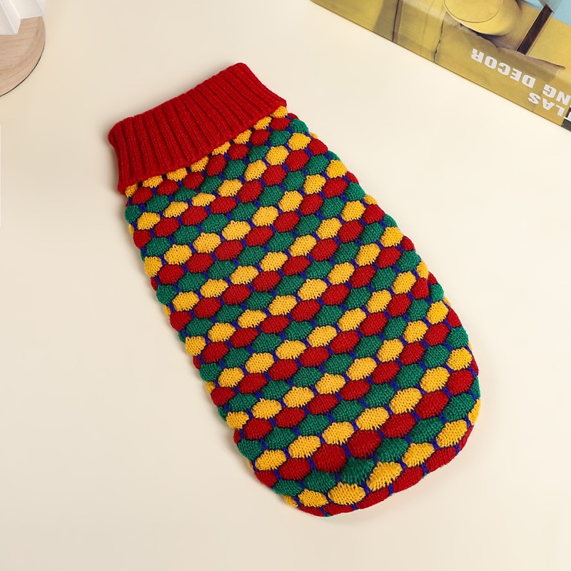 Dog Cat Sweater Jumper Fashion Cute Winter Breathable Soft Washable Comfortable Outdoor Casual Daily Dog Clothing for Bichon Frise Pomeranian Baby Pet Papillon Small4