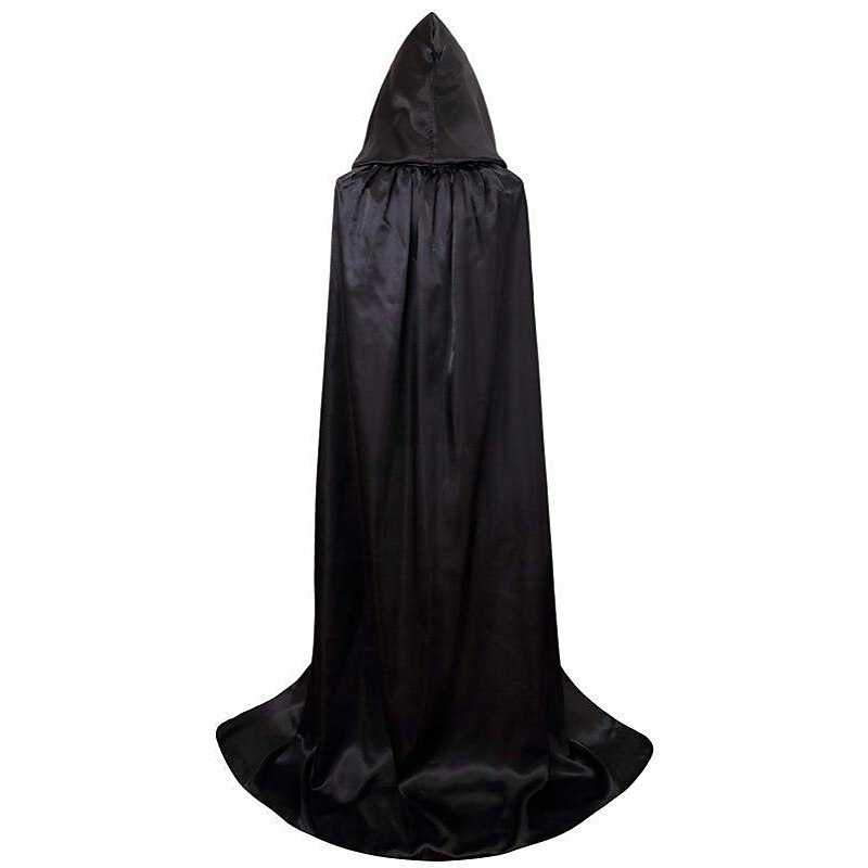 Retro Vintage Punk & Gothic Medieval Hooded Cloak Shawls Plague Doctor Viking Ranger Fancy Dress Men's Women's Celtic Viking Fantasy Masquerade Party / Evening Adults' Cloak4