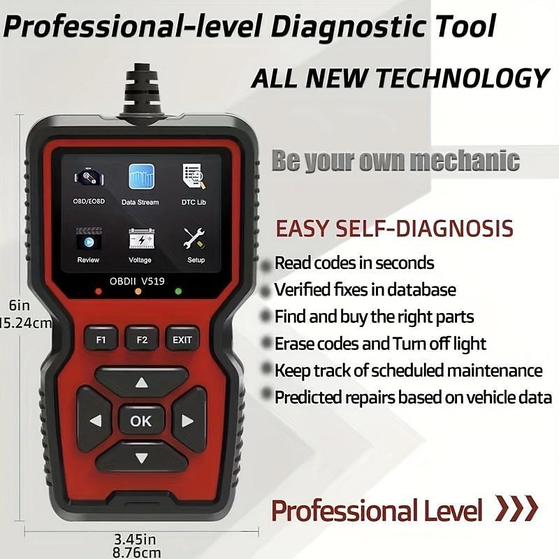 Automotive Fault Diagnosis Instrument Elm327 Engine Fault Reading Data Stream Battery Voltage Detection Tool2